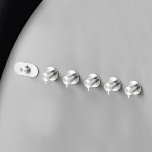 Термостат для душа глянцевая сталь с белой ручкой Toki Radomonte TKI58LCIL21