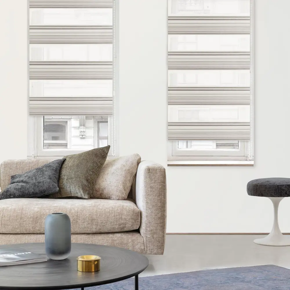 Штора рулонная день-ночь Miamoza 60x160 см серая Santreyd STLM-2158997 - Вид №2