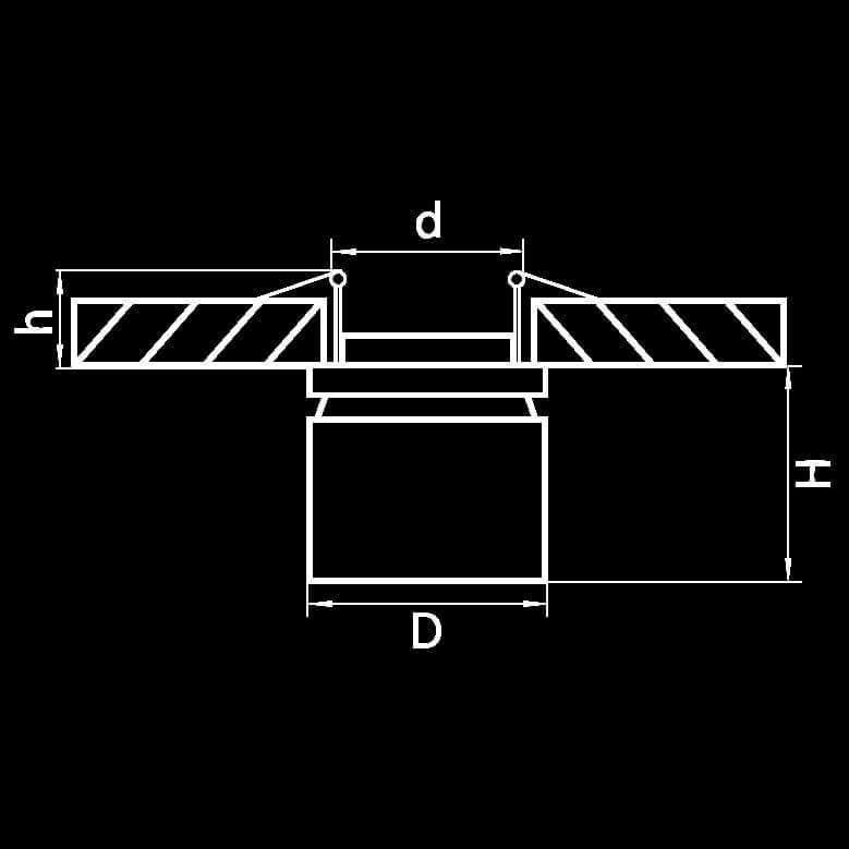 Встраиваемый спот белый 12,6 см Lightstar Forte Inca 214820 LIGHTSTAR FORTE INCA 00-3923589 Белый  - Вид №1