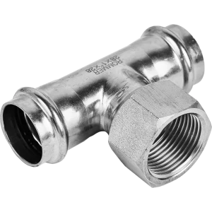 Тройник переходной Rommer 1"x28 мм ВПр-ВР нержавеющая сталь 88011337 STLM-2167040
