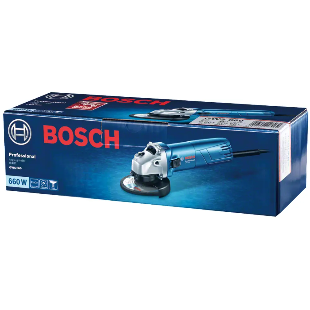 УШМ (болгарка) Bosch GWS 660, 060137508N, 660 Вт, 125 мм BOSCH PROFESSIONAL STLM-2149100 - Вид №7