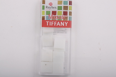 1451202 Мозаика № 4 мраморная 15 х 15 мм 40 г СК белый Rayher 