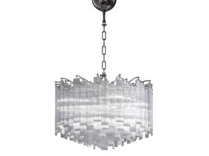 Стеклянный подвесной светильник ручной работы