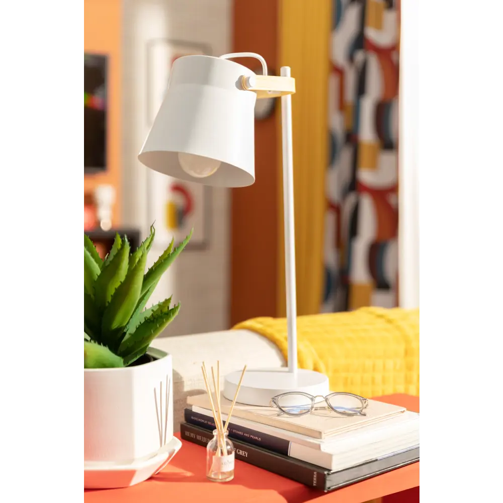 Настольная лампа Wendi, цвет белый Toplight STLM-2098969 - Вид №1