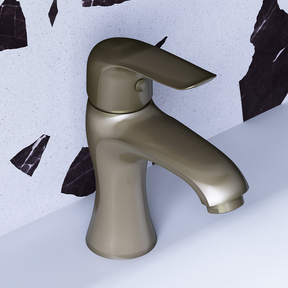 330210000 Gold смеситель для умывальника Damixa Palace Evo  - Вид №5