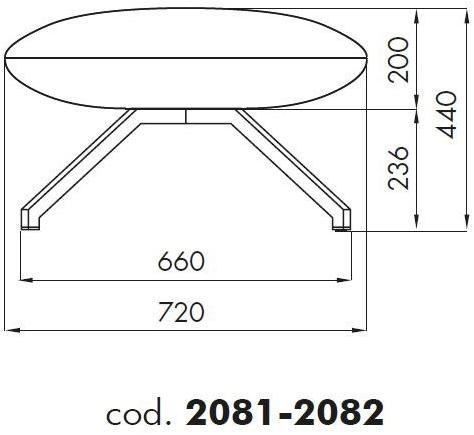 ALMA DESIGN Пуф из кожи с фиксированной или поворотной стальной основой X pouf sun-id-1399097 - Вид №4