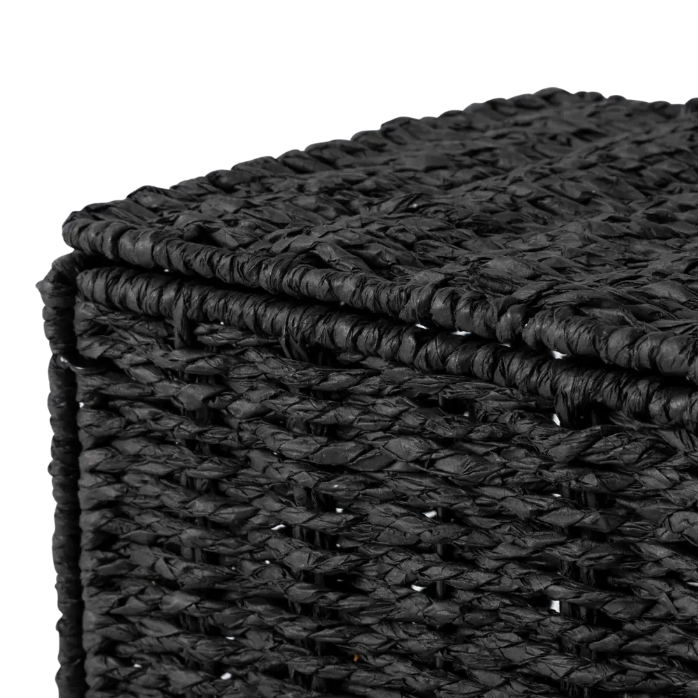 Корзина с кр 18X15X30 см черная Konsensa STLM-2138601 - Вид №3