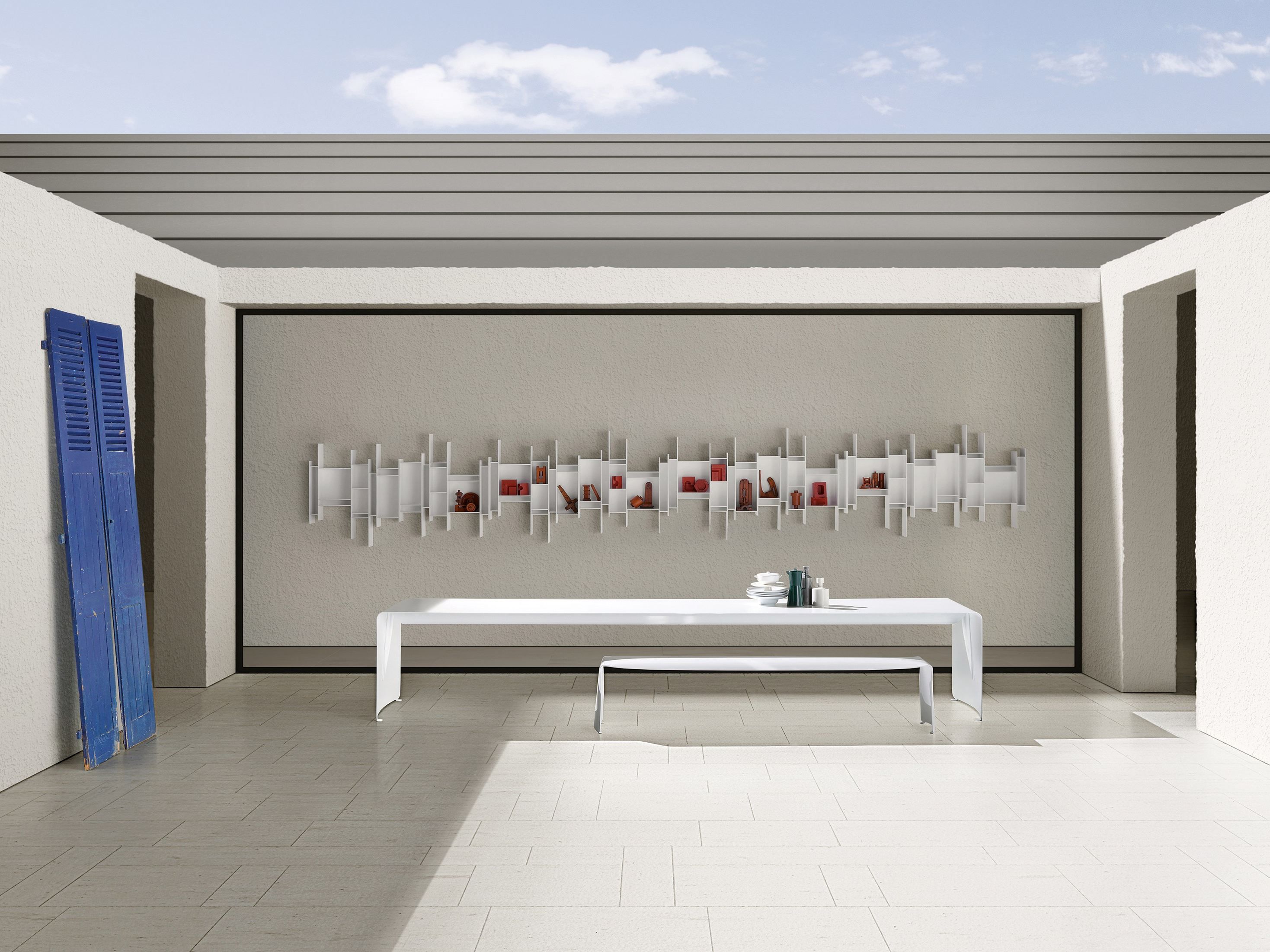 Алюминиевая скамья MDF Italia LE BANC ARCH-00023544 - Вид №3