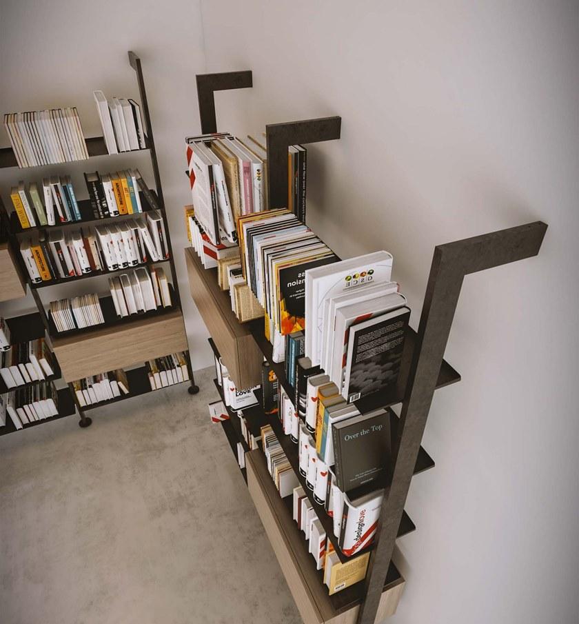 Damiano Latini Книжный шкаф с открытой стенкой Giostra sun-id-1478953 - Вид №5