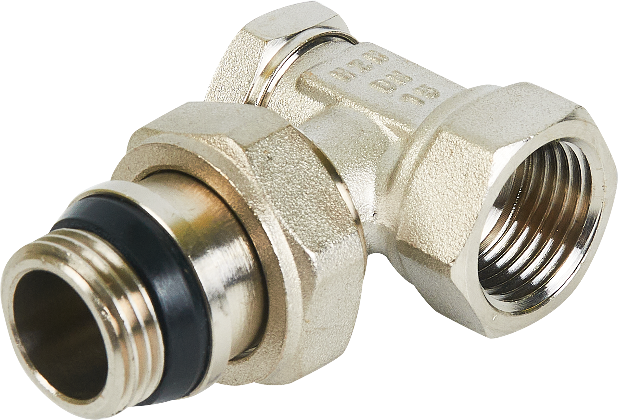 Угловой запорный клапан HEIZEN 1/2" для систем отопления и водоснабжения 85458122 STLM-0062867 - Вид №1