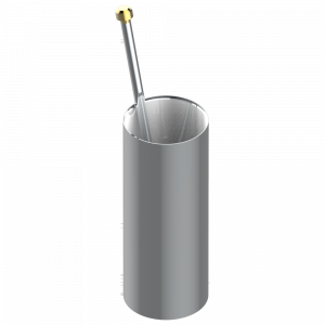 G2R-4700 Стакан напольный и щётка для унитаза Thg-paris Frivole Хром/золото