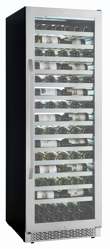 9189164 Винный шкаф Cavanova CV135-1TL серебристый STDN-0040358