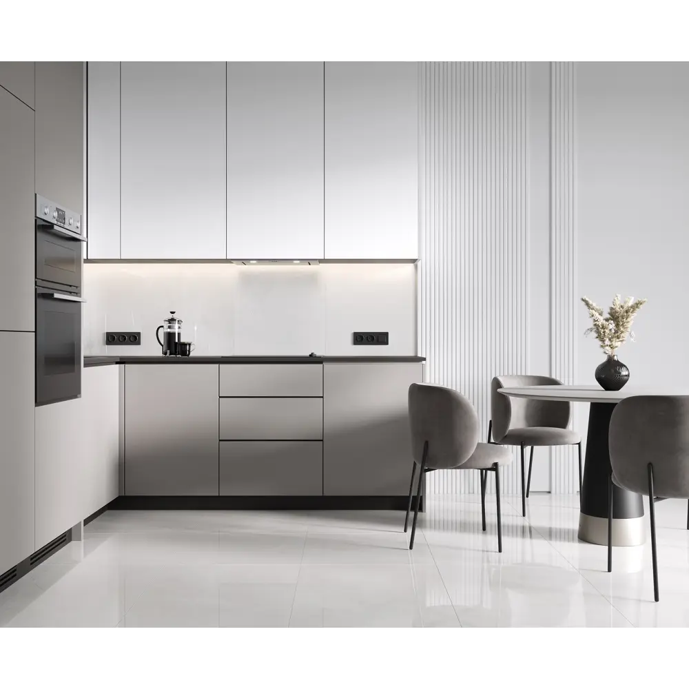 Глазурованный керамогранит Ceradim Stone Micado Blanco 60x60 см 1.44 м² полированный цвет белый 89457830 STLM-2066084 - Вид №3