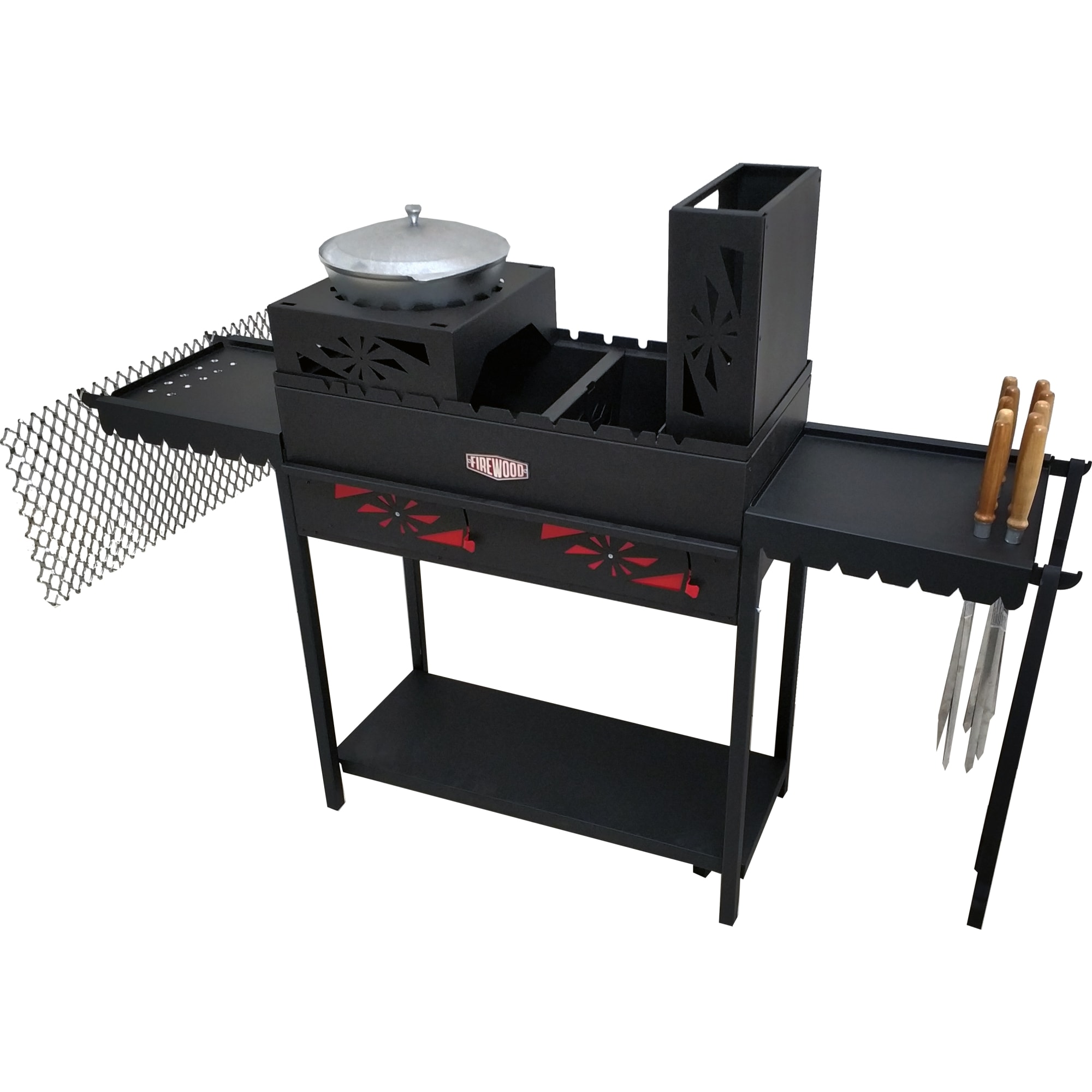 83502293 Мангал Firewood Thermos 35x114x165 см Santreyd 