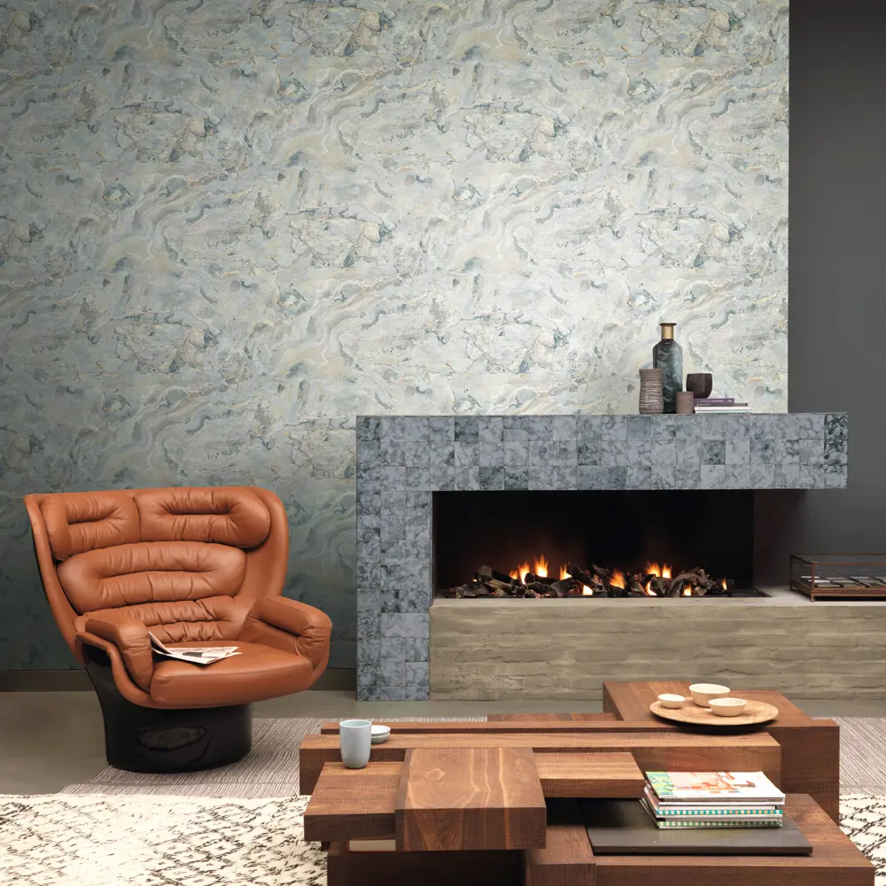 Обои флизелиновые Rasch Factory Style темно-серые 1.06 м R947229 STLM-2116090 - Вид №4