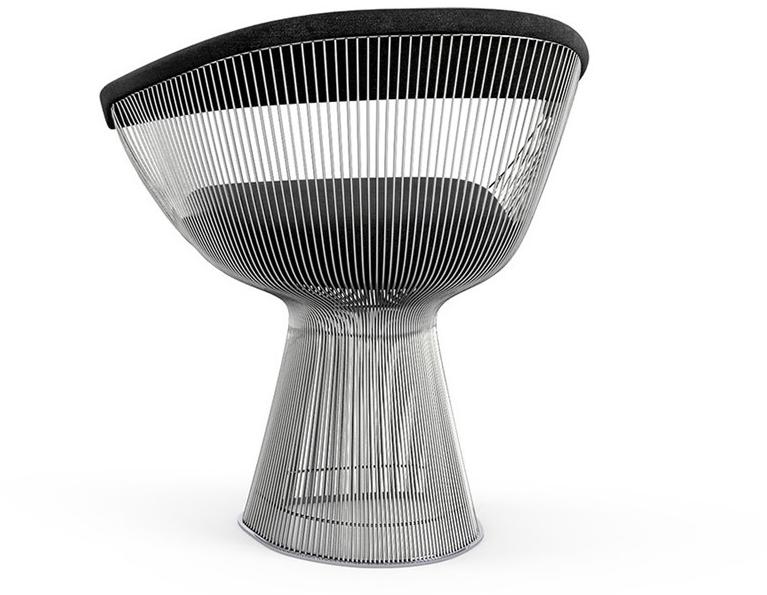 KNOLL Стул из стали с подлокотниками Platner sun-id-1419326 - Вид №1