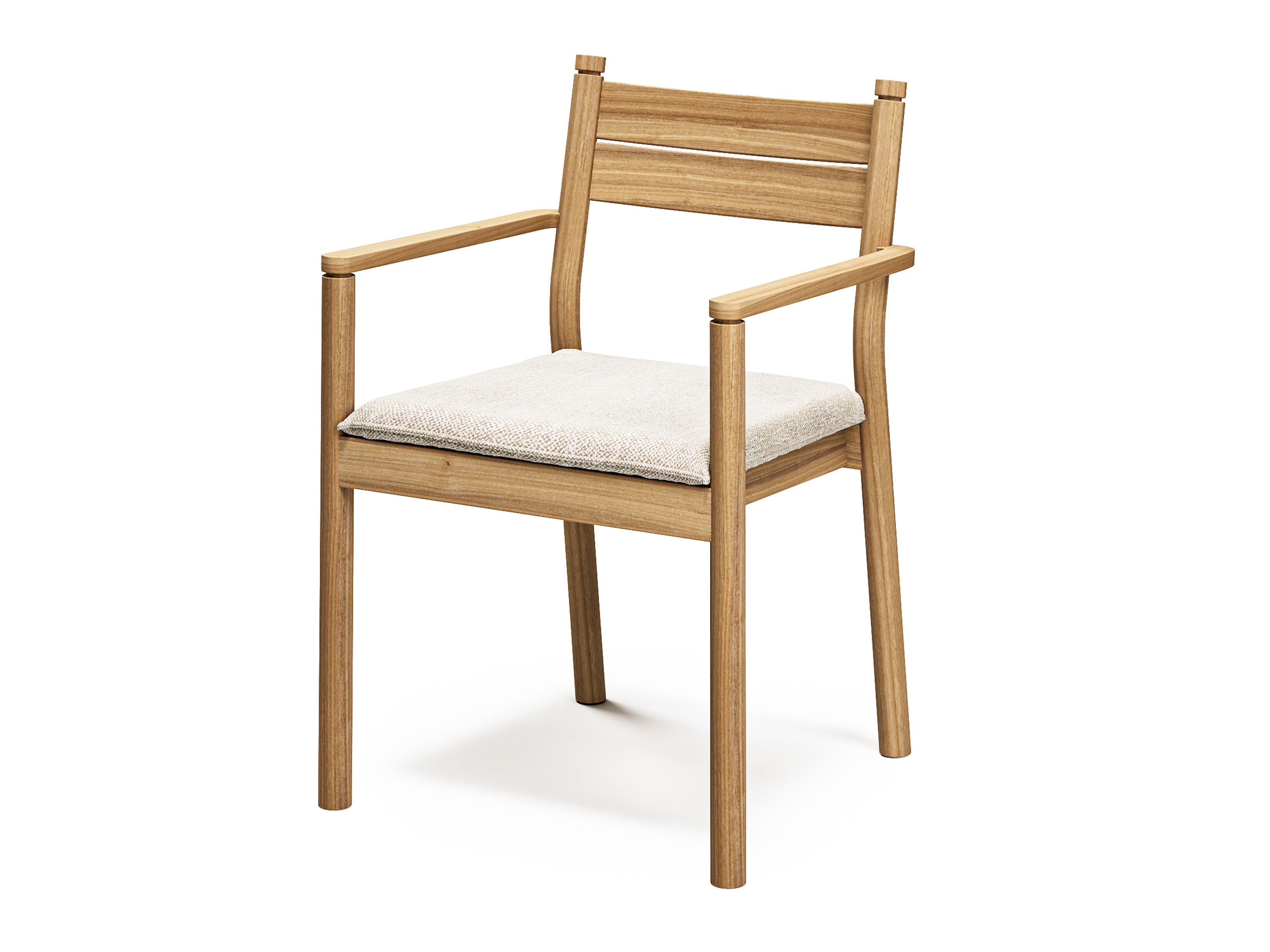 Деревянный штабелируемый садовый стул с подлокотниками Atmosphera Панама ARCH-00144422