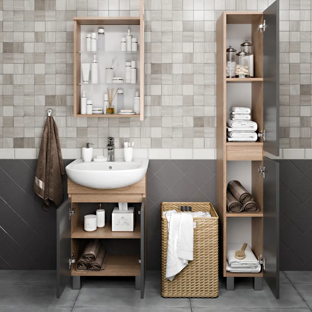 Тумба Santreyd Элегия для ванной под раковину 48.5 см 83591326 Соло STLM-0042293 - Вид №5