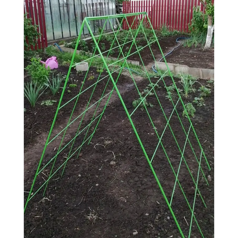 Шпалера для огурцов 78x115 см сталь зеленый Santreyd STLM-2183448 - Вид №5