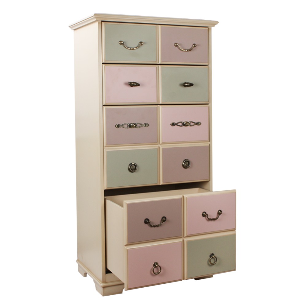 11536 Комод Пандора 5 Айвори Акварель BOGACHO 4627139505266 - Вид №5