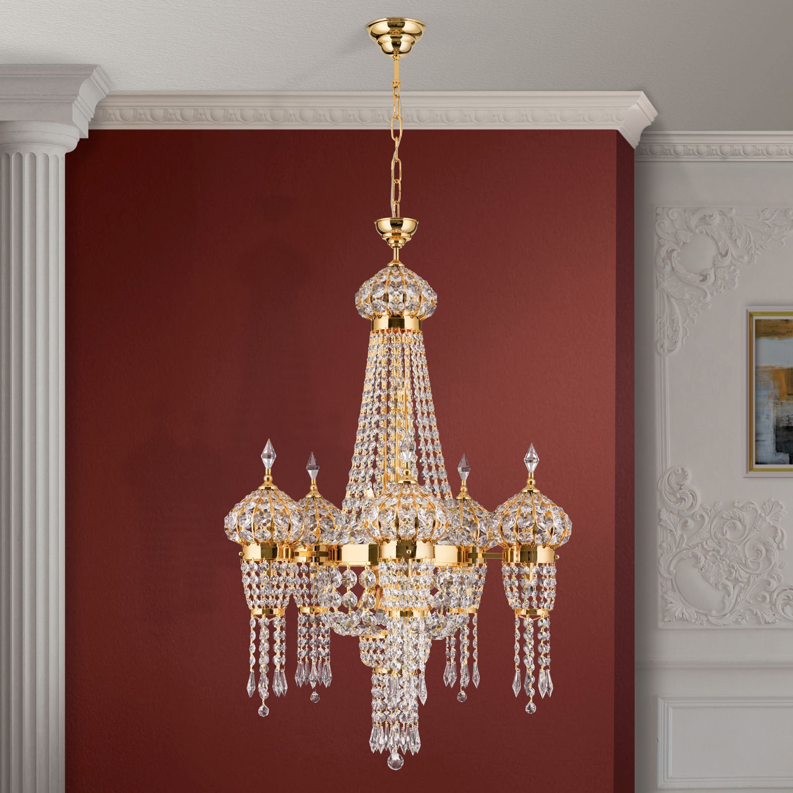 Люстра с кристаллами Orion Oriental ARCH-00023933 - Вид №1