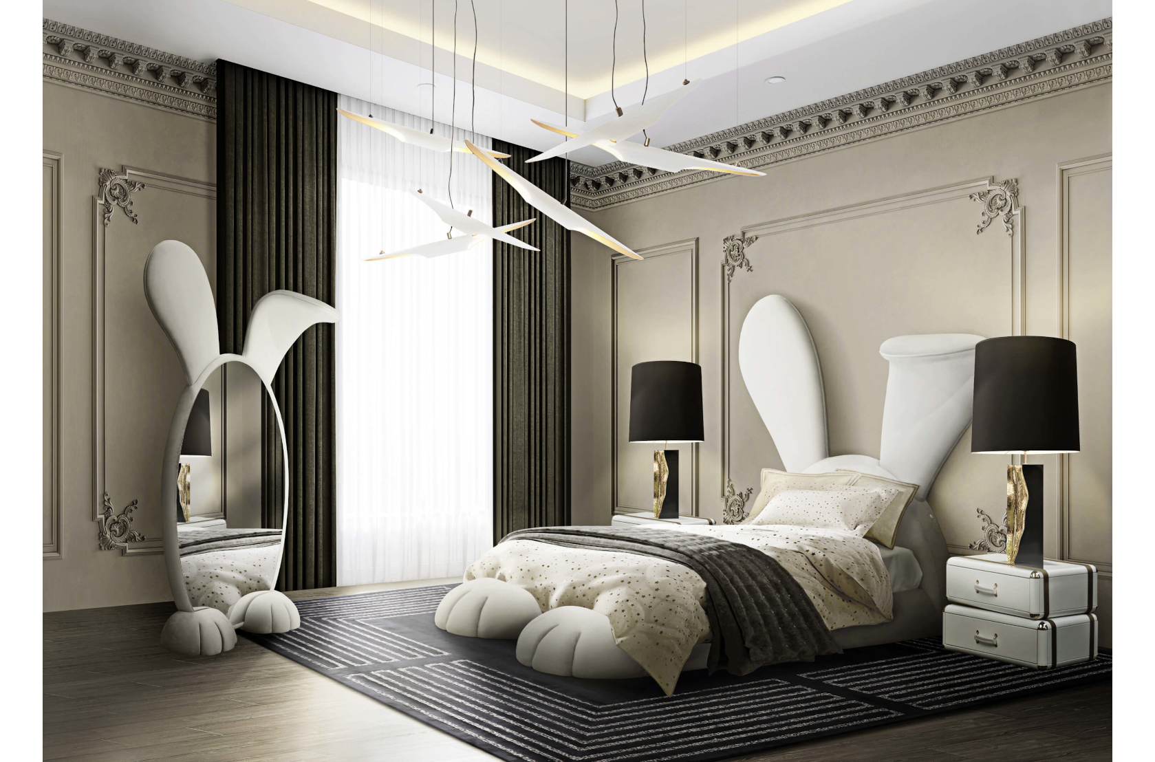 CIST375 Зеркала для детской Кролик Circu  - Вид №11