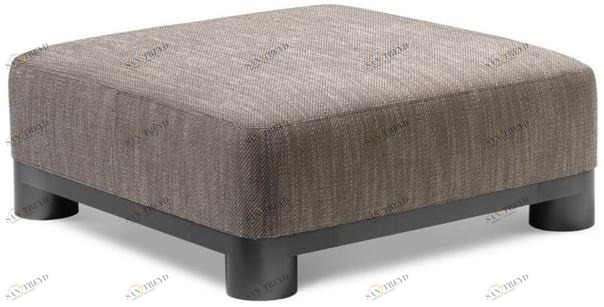 GHIDINI1961 Квадратный пуф с подкладкой Bold sun-id-1387370