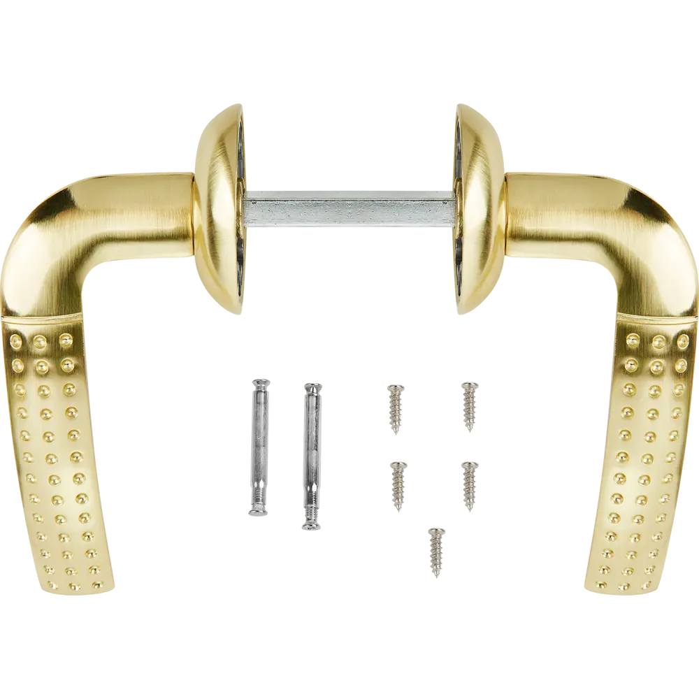 Дверные ручки EDSON EDS-10-Z01 золотые для межкомнатных дверей 85170615 STLM-0059414 - Вид №1