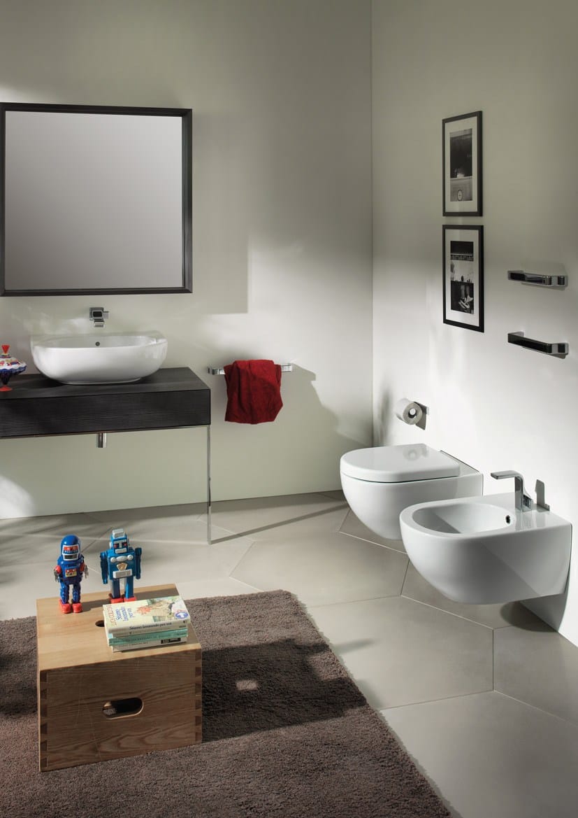 Керамическое подвесное биде Ceramica Flaminia приложение ARCH-00030861 - Вид №6