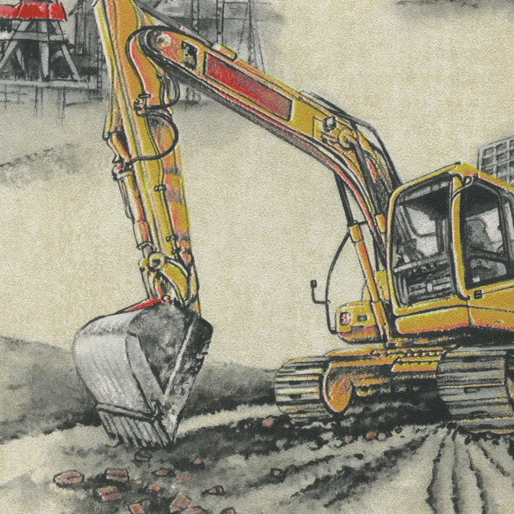 Обои бумажные Rasch Kids & Teens мультиколор 0.53 м 293500 STLM-2021891 - Вид №1