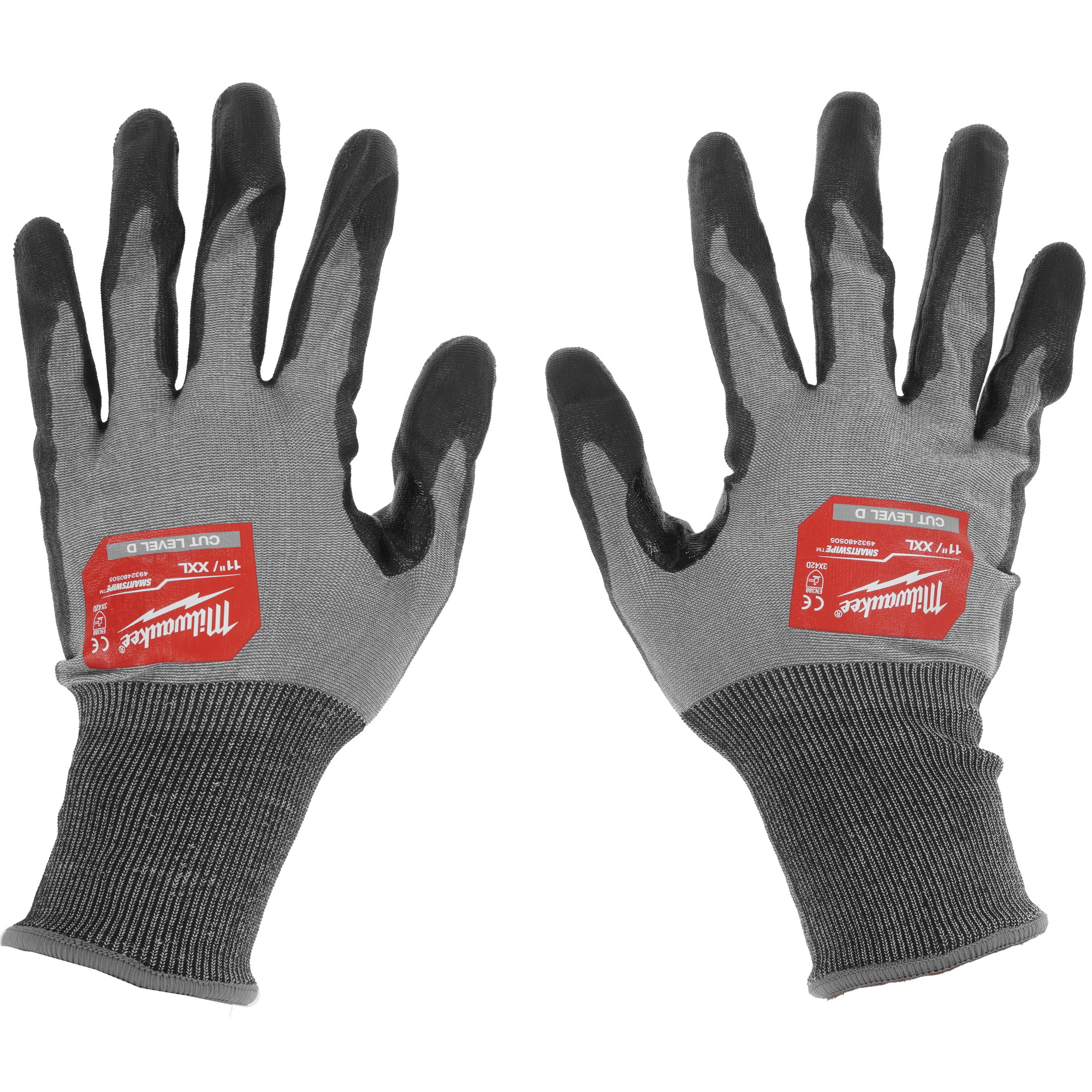 Перчатки трикотажные Milwaukee Hi-Dex 4/D 11/XXL 5478046 STDN-0053683