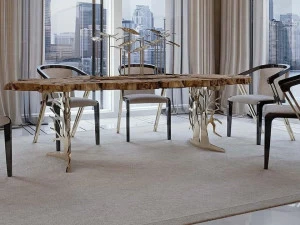 Bizzotto Прямоугольный обеденный стол из вереска Sidney 108