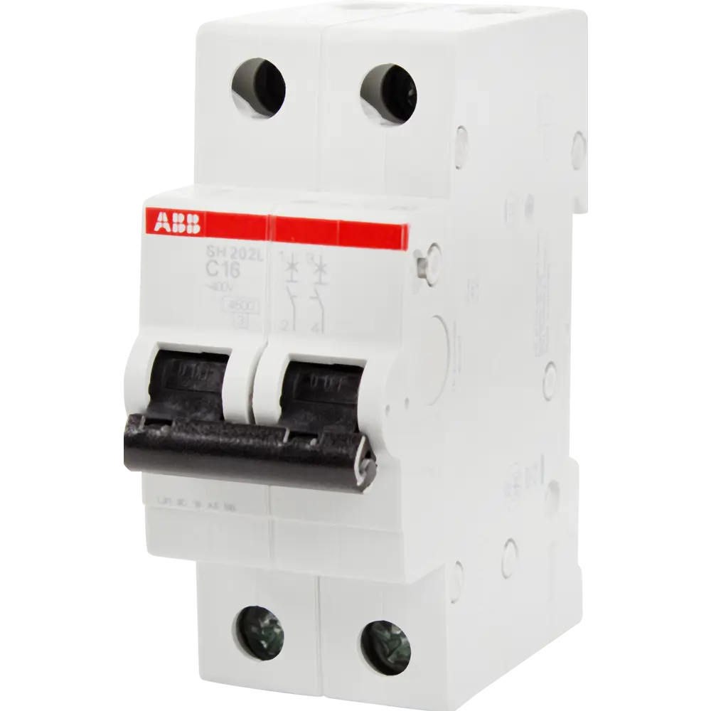 Автоматический выключатель ABB SH202L 1P N C16 А 4.5 кА 2CDS242001R0164 STLM-2153409