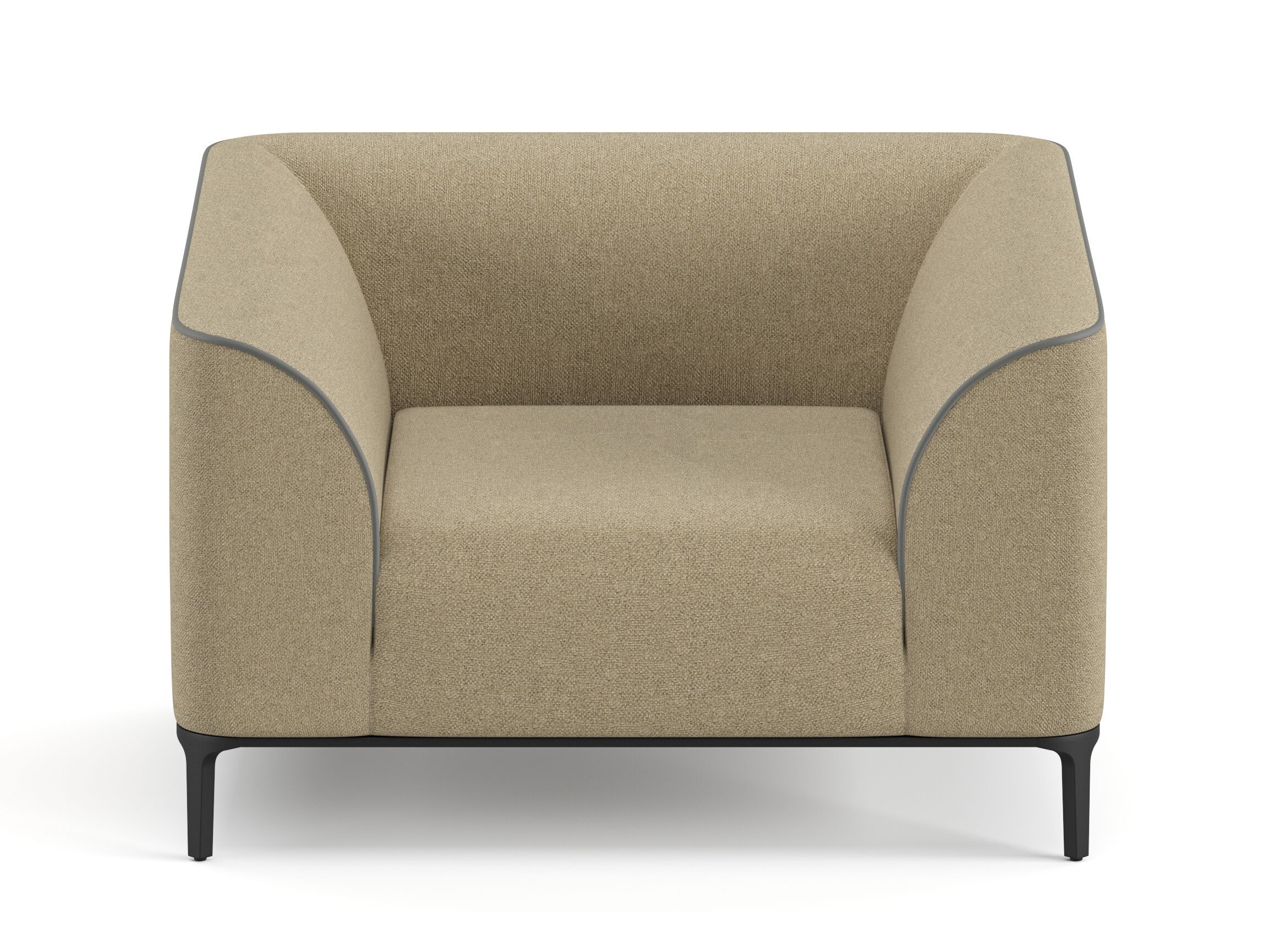 Тканевое кресло с подлокотниками Ersa Земля ARCH-00117952 - Вид №1