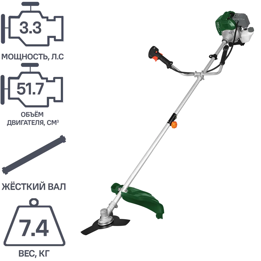 Мотокоса бензиновая Oasis TB-2500R C 3.3 л.с STLM-2179192 - Вид №1
