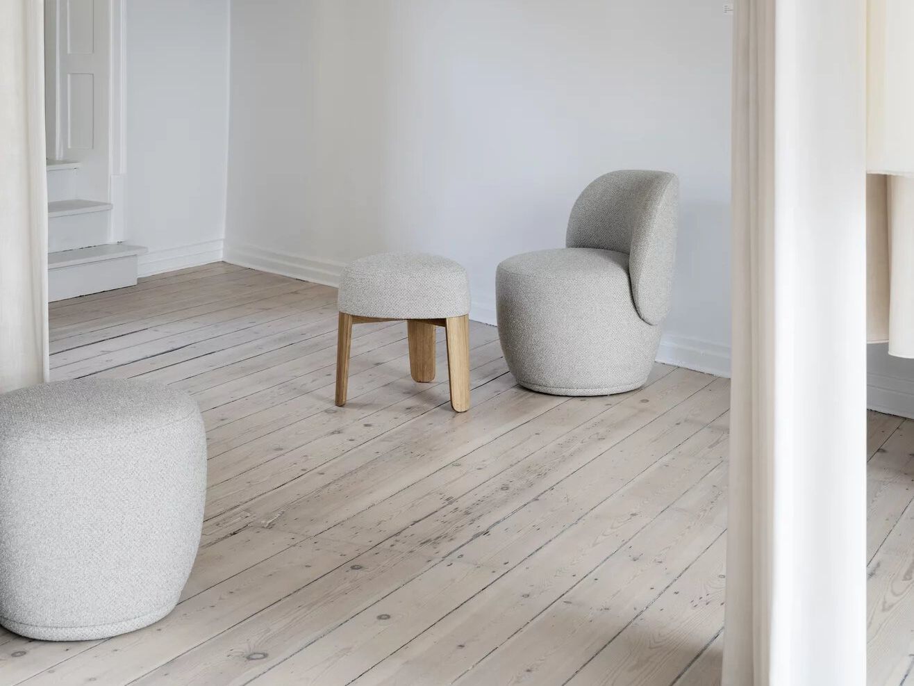 Ткань поворотный стул blomus Kuon ARCH-00149588 - Вид №10