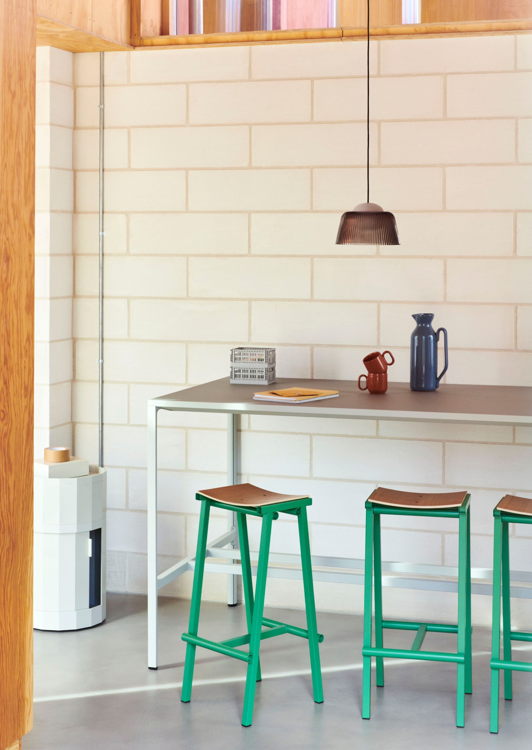 Барный стул с подставкой для ног Hay TABURETE 8 ARCH-00029317 - Вид №24