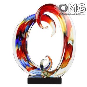 2242 ORIGINALMURANOGLASS Скульптура из муранского стекла 11 см