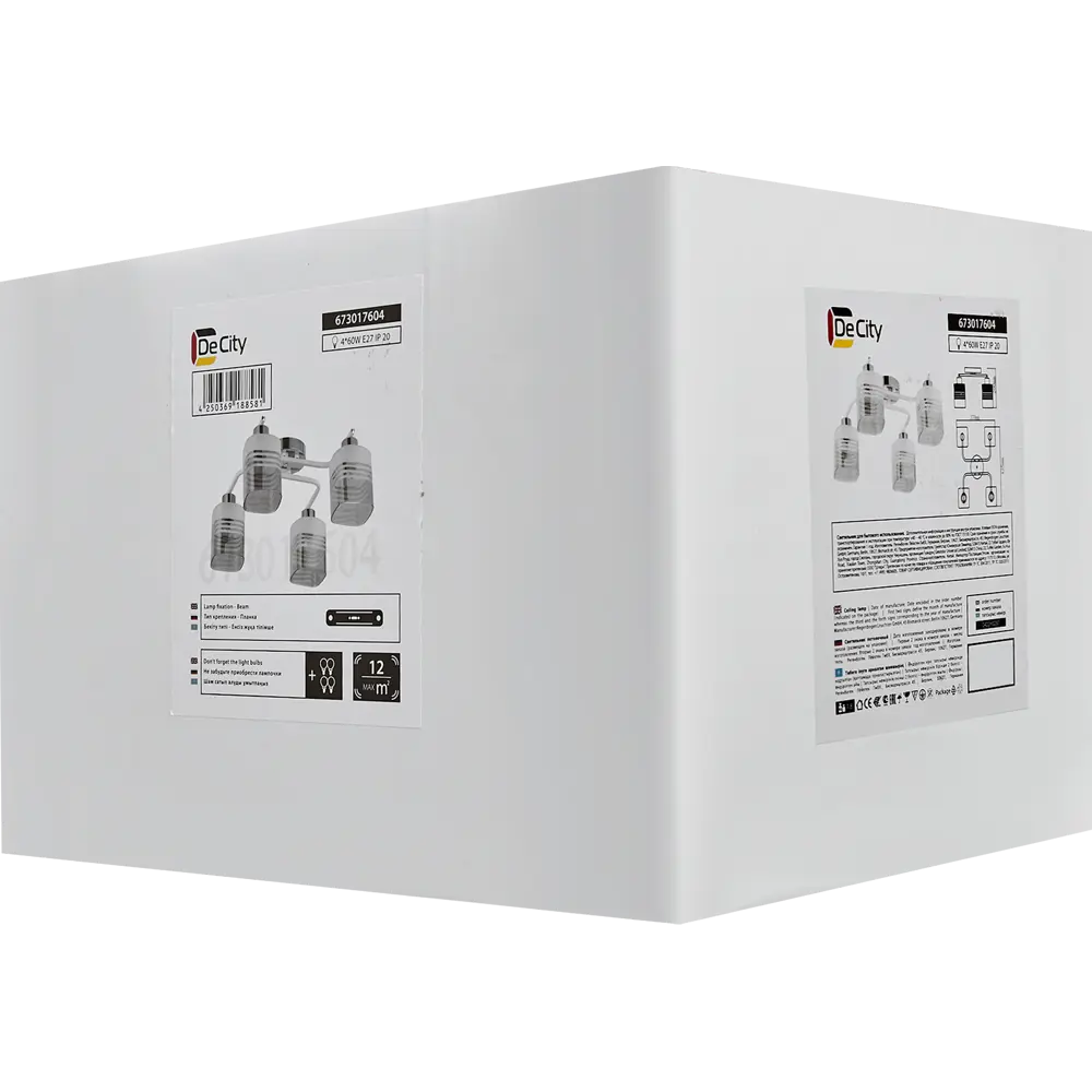 Люстра De City Тетро — современное освещение для низких потолков 84773459 STLM-0054989 - Вид №7