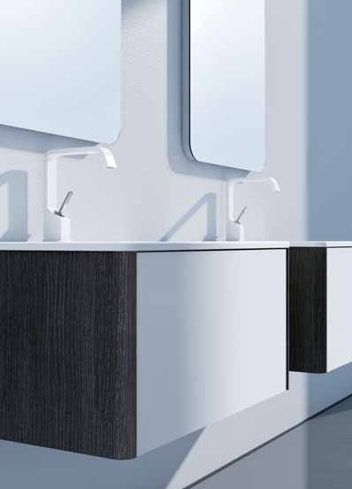 DRESS D-01 Комплект мебели L76, отделка шпон Wenge Grigio, Bianco lucido Mastella 38110 - Вид №1