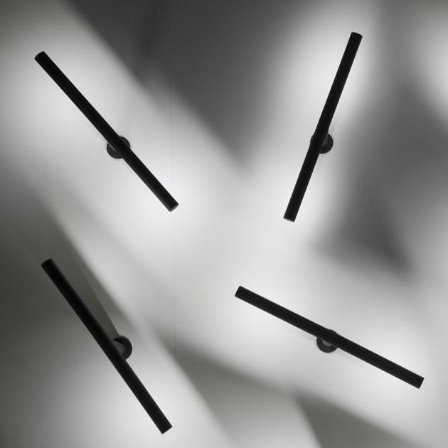 Martinelli Luce Регулируемый настенный светильник из алюминия Colibrì 1410/b/ne Colibri - Вид №2