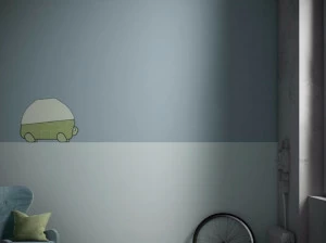 GLAMORA Моющиеся виниловые обои для детей Ambuscade