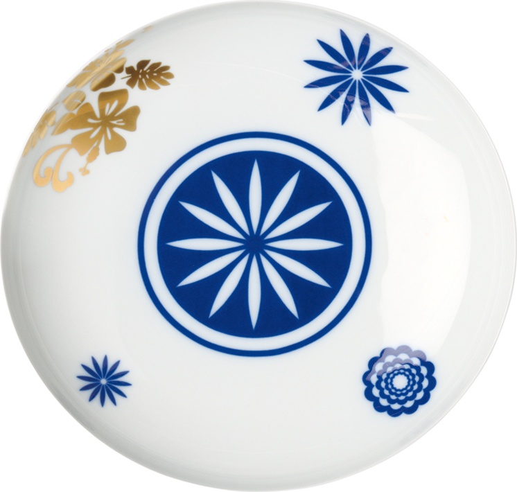 10524449 Sieger by Furstenberg Тарелка для пасты Sieger by Furstenberg "Комната чудес" 26см (золотист.) Фарфор 