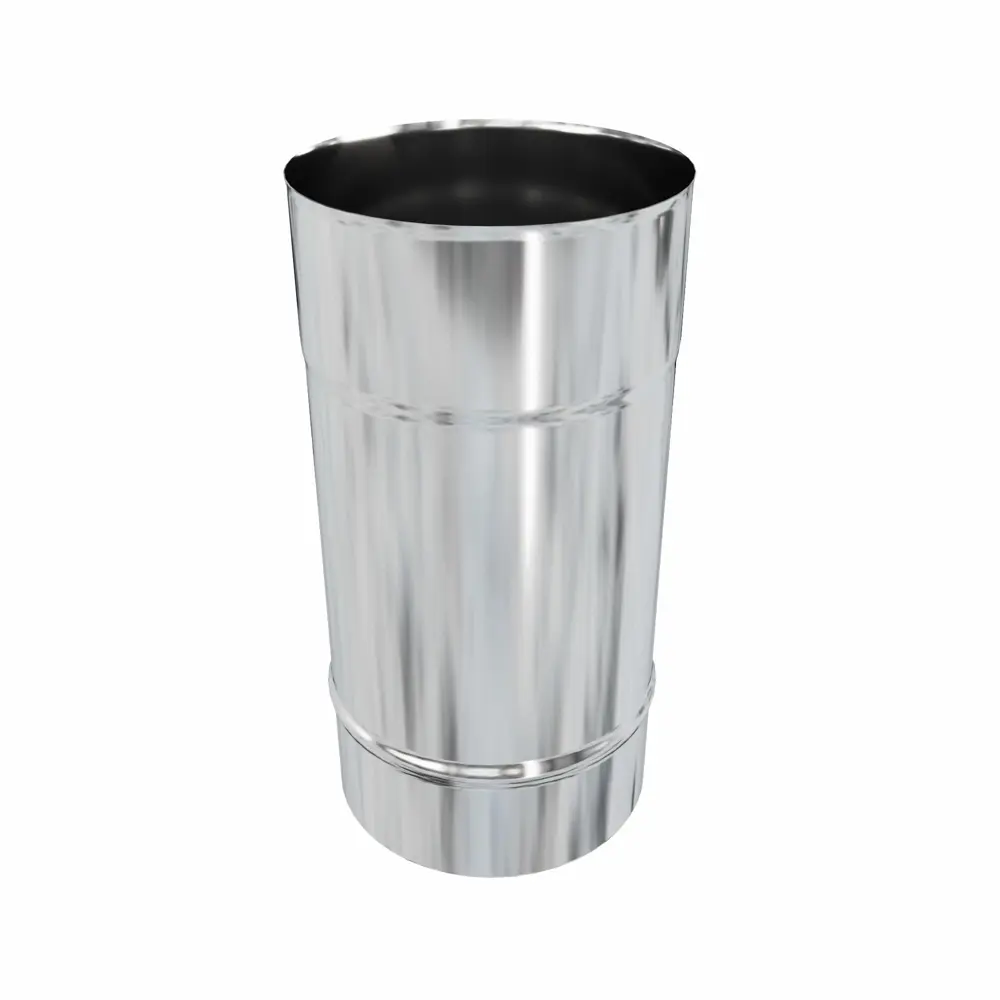 Труба для дымохода Коракс D115 0.25 м нержавеющая сталь 0.5 мм STLM-2141164