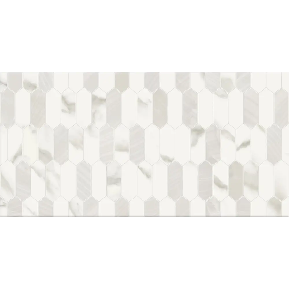 Настенная плитка KREAFORTA Mersey Hexo 20x40 см 1.62 м² матовая цвет серый STLM-2145526 - Вид №1