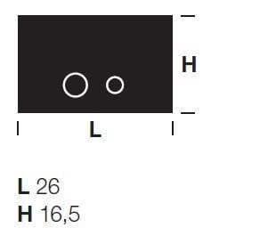 Панель управления туалетом из нержавеющей стали Rexa MAE ARCH-00135727 - Вид №2