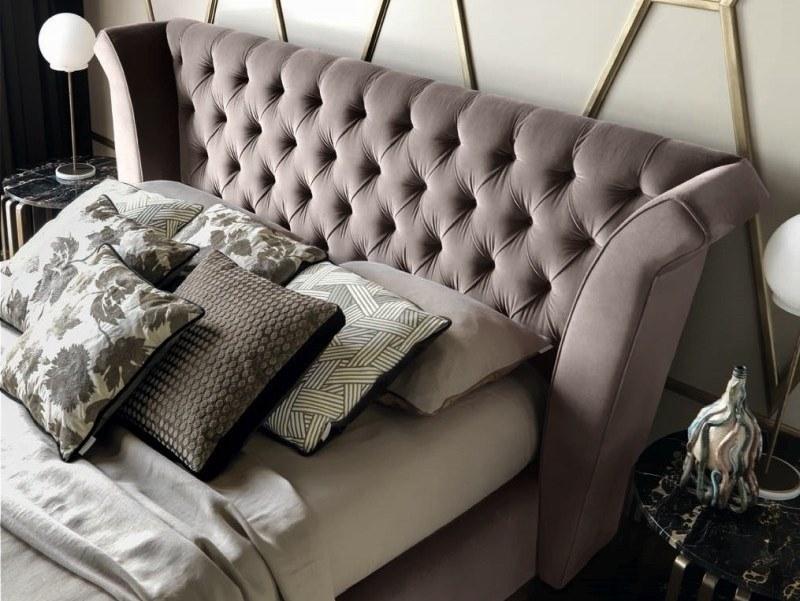 Grilli Кровать с изголовьем капитоне Shell 840102 - Вид №1