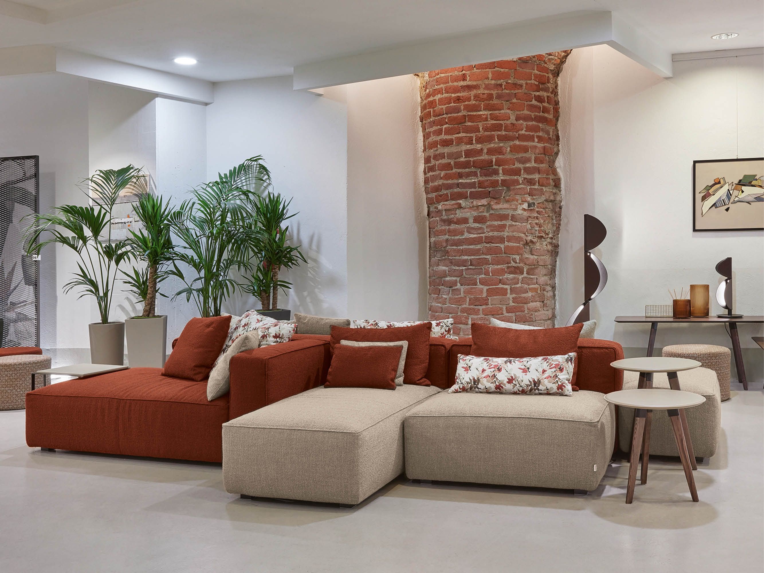 Модульный двухсторонний тканевый диван Dema CUBOTTO ARCH-00003335 - Вид №3