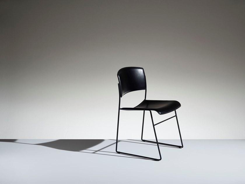 LAMM Санное кресло из кожи sun-id-1442039 - Вид №3