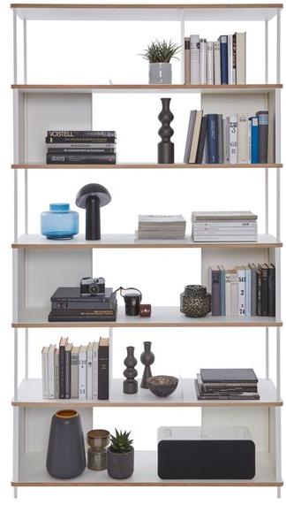 Müller Small Living Модульный открытый книжный шкаф из фанеры sun-id-1475384 - Вид №3